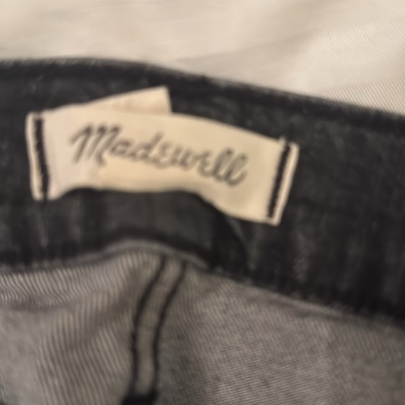 Madewell women’s perfect vintage crop jean black size 29 - Picture 2 of 3